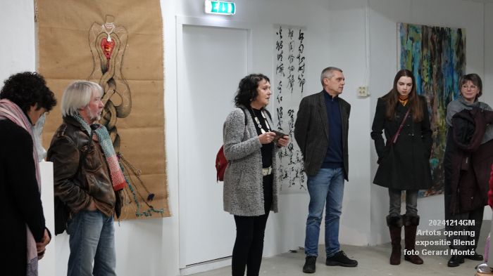 DSC08906- Artots opening expositie Blend - Melkfabriek - 14dec2024 -  foto GerardMontE web